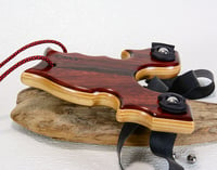 Image 3 of Sling Shot made of Exotic Wood of Paduk, Bocote and Ash,  The Renegade, Custom Wooden Catapult