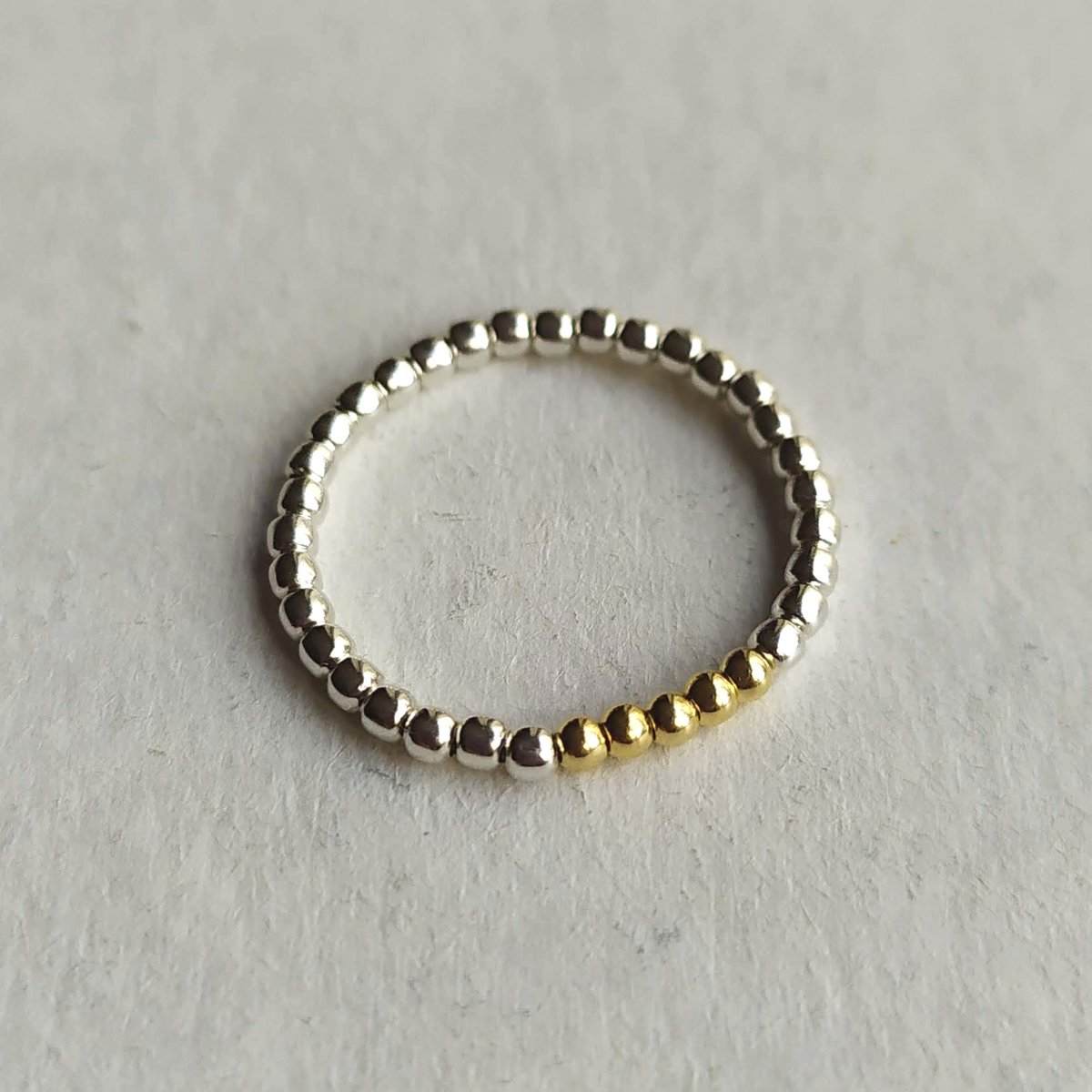 Image of Bague Or et Argent "Lux I"