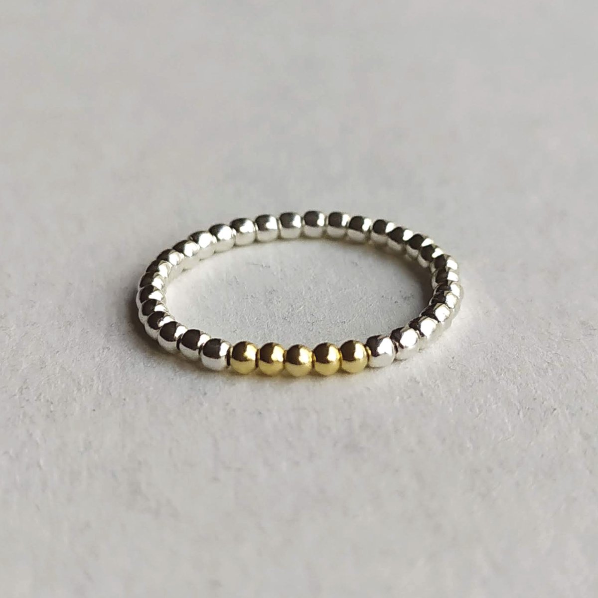 Image of Bague Or et Argent "Lux I"