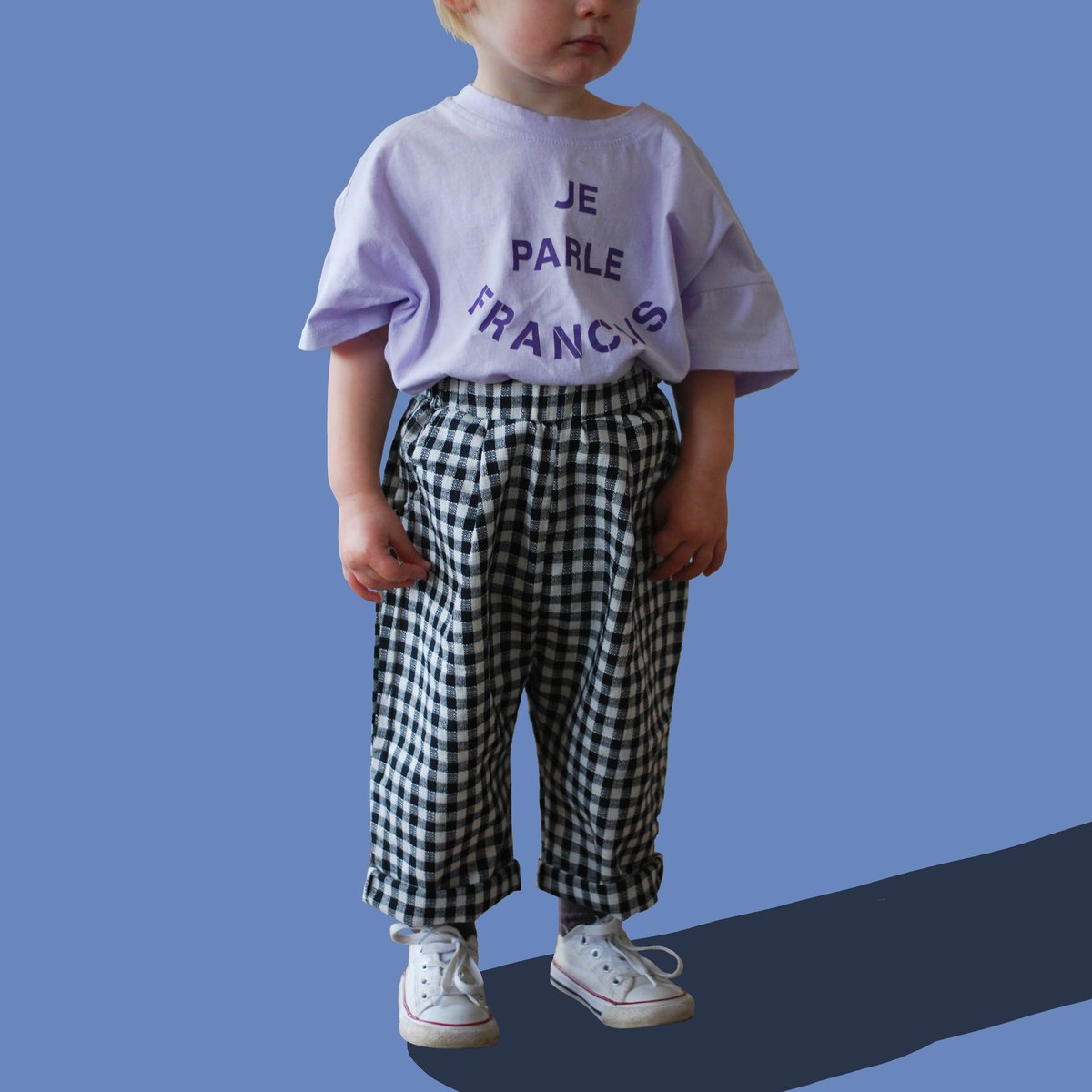 Image of Plaid Trousers