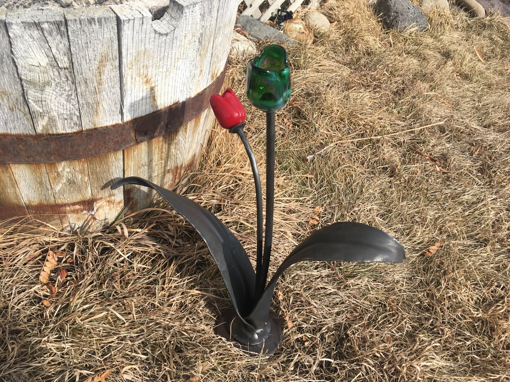 Image of Tulip Flower sculpture