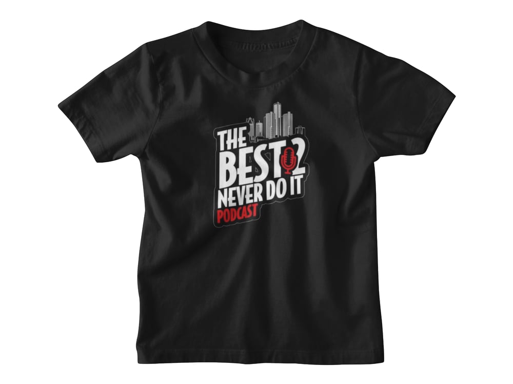 Image of Youth The Best 2 Never Do It Logo Shirt - Black