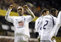 Image 8 of Tottenham Hotspur “DEFOE 18” 2006/07 Home Shirt + UEFA patch (XL)