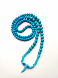 Image 2 of Blue Turquoise Jasper Necklace