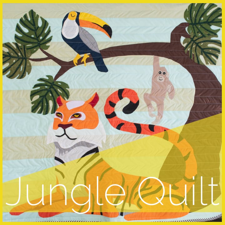Jungle Quilt Applique 