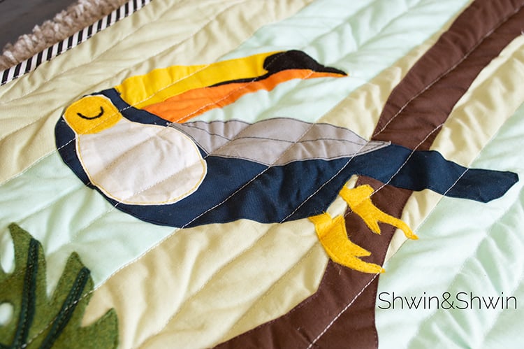 Jungle Quilt Applique 