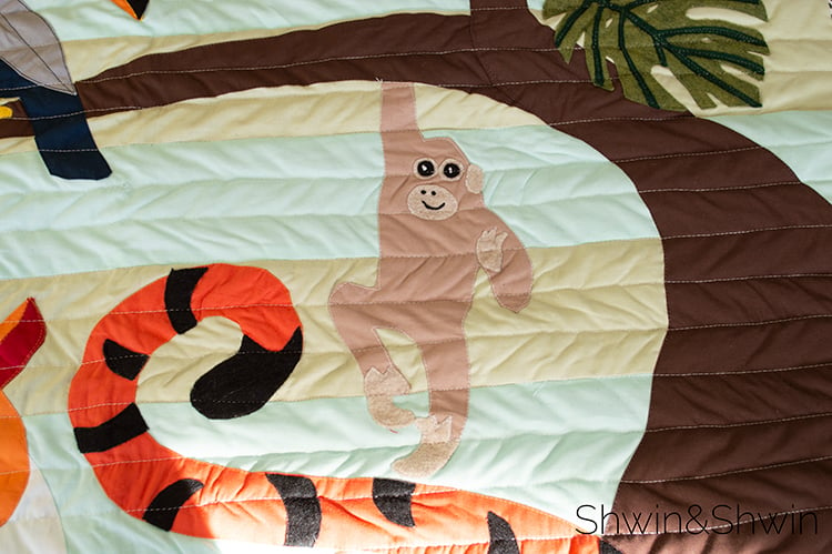 Jungle Quilt Applique 