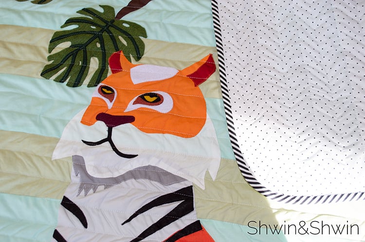 Jungle Quilt Applique 