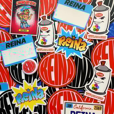 Image of REINA STICKER PACK 1