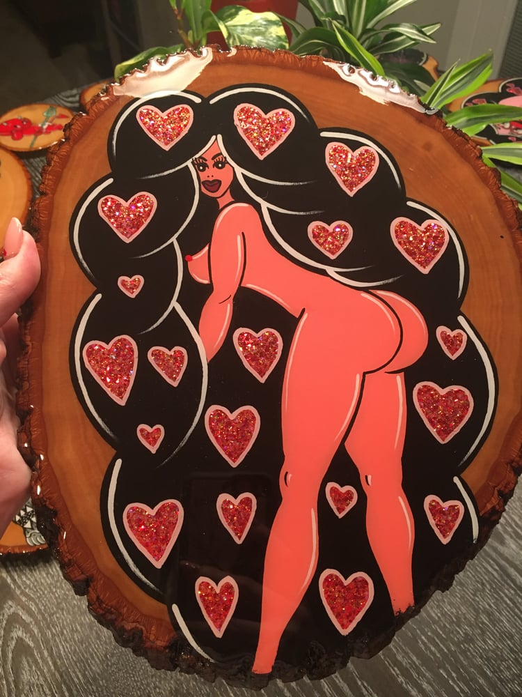 Image of All the love nekked lady