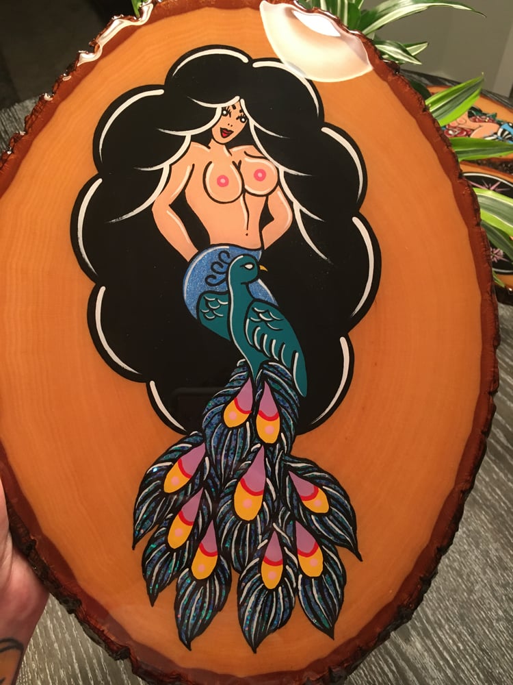 Image of Peacock mermaid 1
