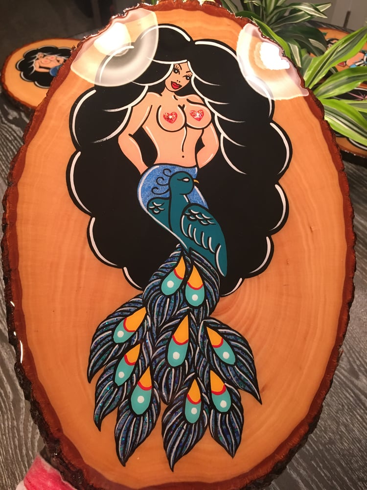 Image of Peacock mermaid 2