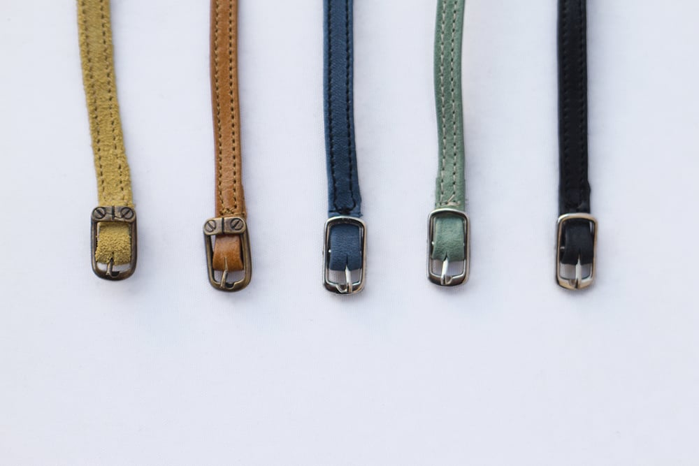 Image of Ankle straps - Pair of handmade straps for ballet flats