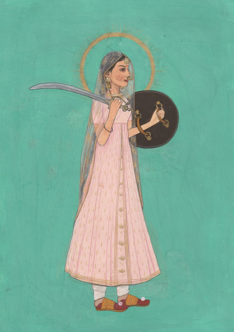 Image of Fine Art Print - Mata Sundari Ji - 2020 - A5 - second edition 