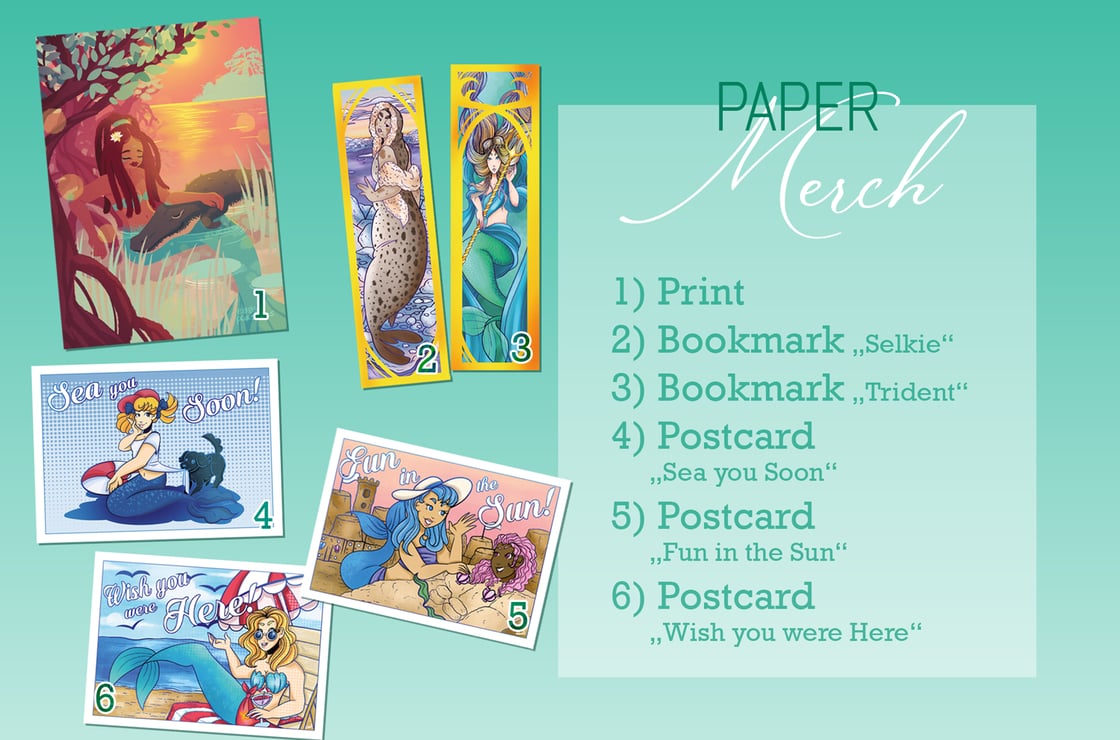 Image of Secrets of the Sea - Paper Merch