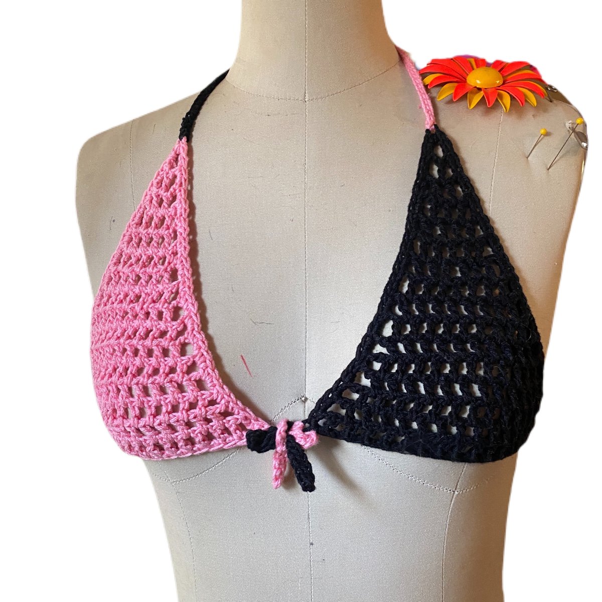 We Mesh Bikini Top