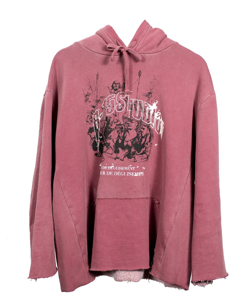 Image of L'ATELIER DE DEGUISEMENT - CROPPED HOODIE