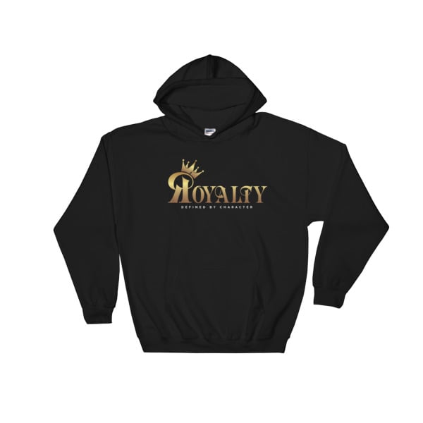 Image of Royalty_Gold Writing - Unisex Hoodie