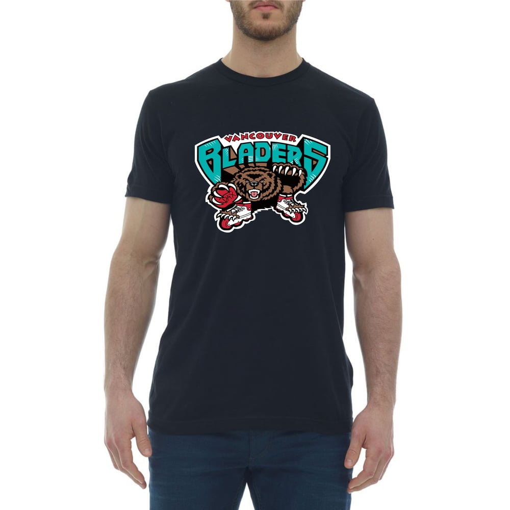 Image of Vancouver Bladers T-Shirt - Chuck Bailey Black