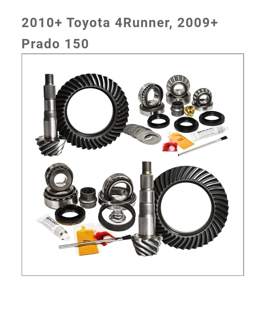 Image of Nitro Gear Package - 2010+ Toyota 4Runner, 2009+ Prado 150 2010-2014 FJ Cruiser, E-Lock