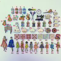 Image 2 of French Decorative Novelty Buttons