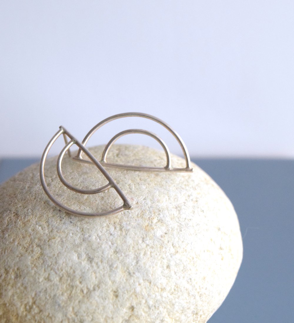 Image of Half Moon earrings