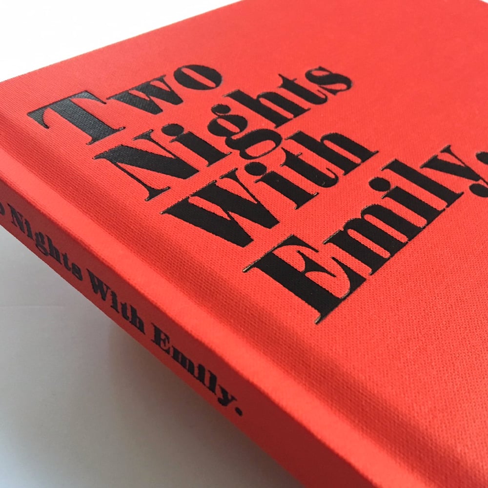 Image of TWO NIGHTS WITH EMILY. 1ST EDITION.  Ready to ship - Final Copy