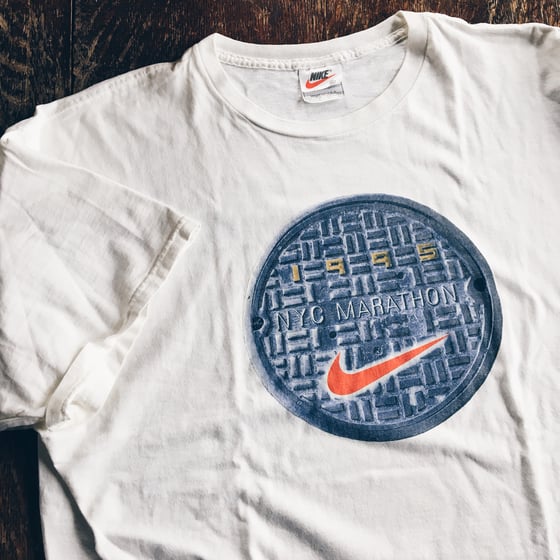 Image of Original 1995 Nike NYC Marathon Tee.