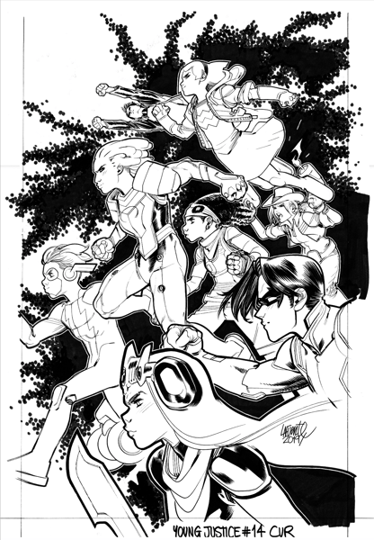 Image of YOUNG JUSTICE 14 cover/portada