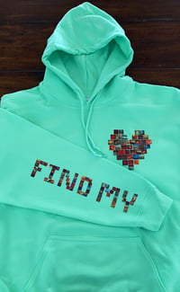 Limited Edition Mint “Find My Love” Sleeve hoodie