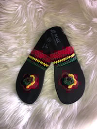Rasta Knitted Sandals 