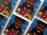 "Locs n' Flowers" Spiral Notebook