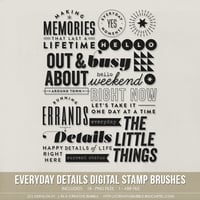 Everyday Details Stamp Brushes (Digital)