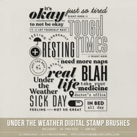 Under the Weather Stamp Brushes (Digital)