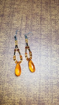 Image 1 of Handmade Citrine Earrings