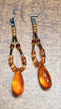 Image 2 of Handmade Citrine Earrings