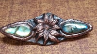 Image 1 of Electroformed Labradorite Barrette 