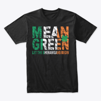 Image 1 of MEAN GREEN IRISH ST. PATTY'S TEE