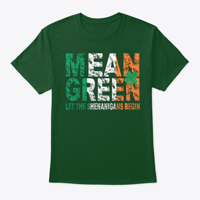 Image 2 of MEAN GREEN IRISH ST. PATTY'S TEE