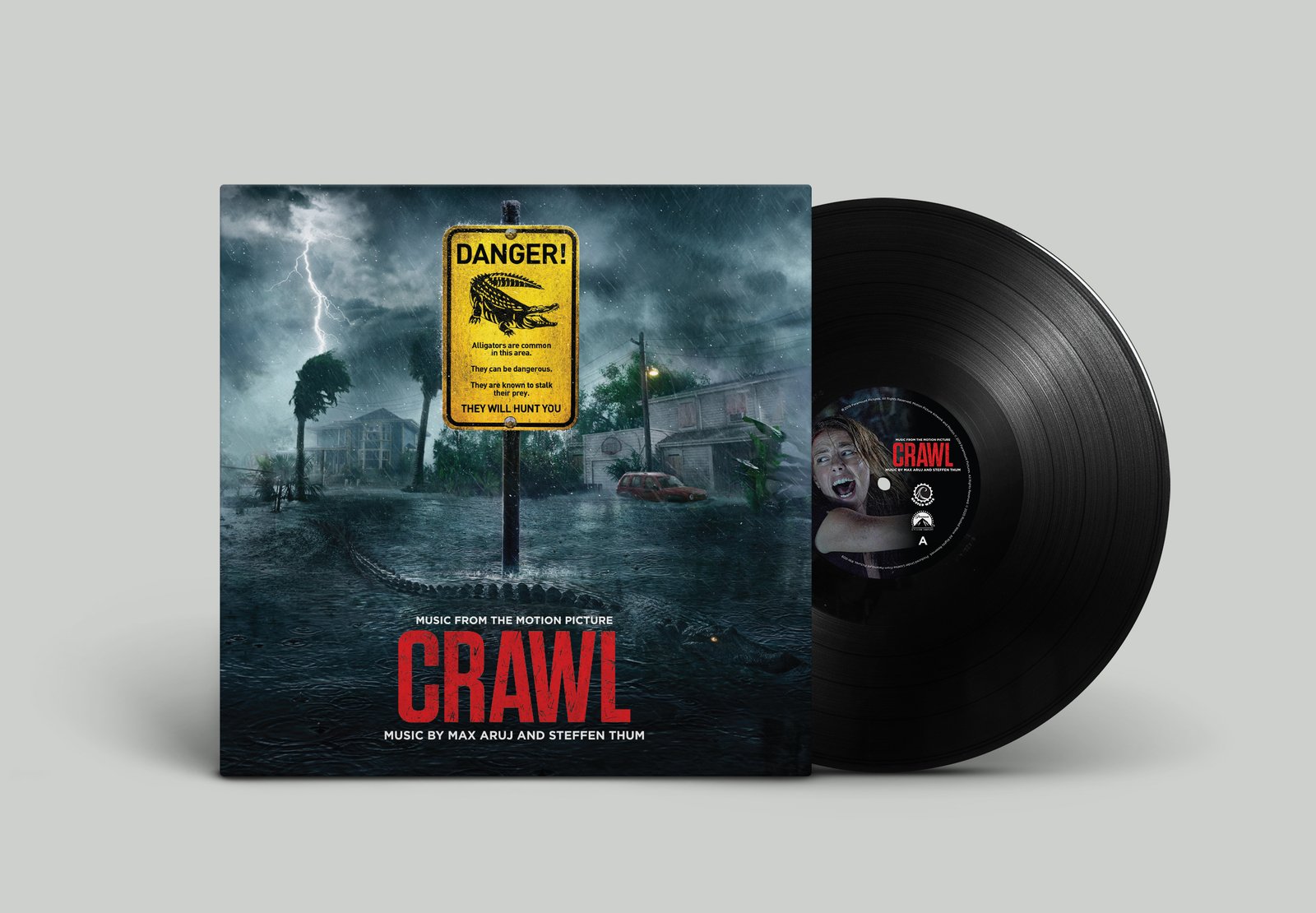 CRAWL vinylmockup front