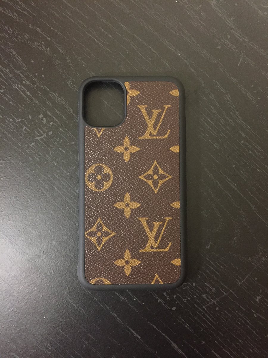 Rare Authentic Louis Vuitton Case for iPhone 11 Pro Monogram & Black