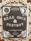 Read Once and Destroy zine by Julia Eff