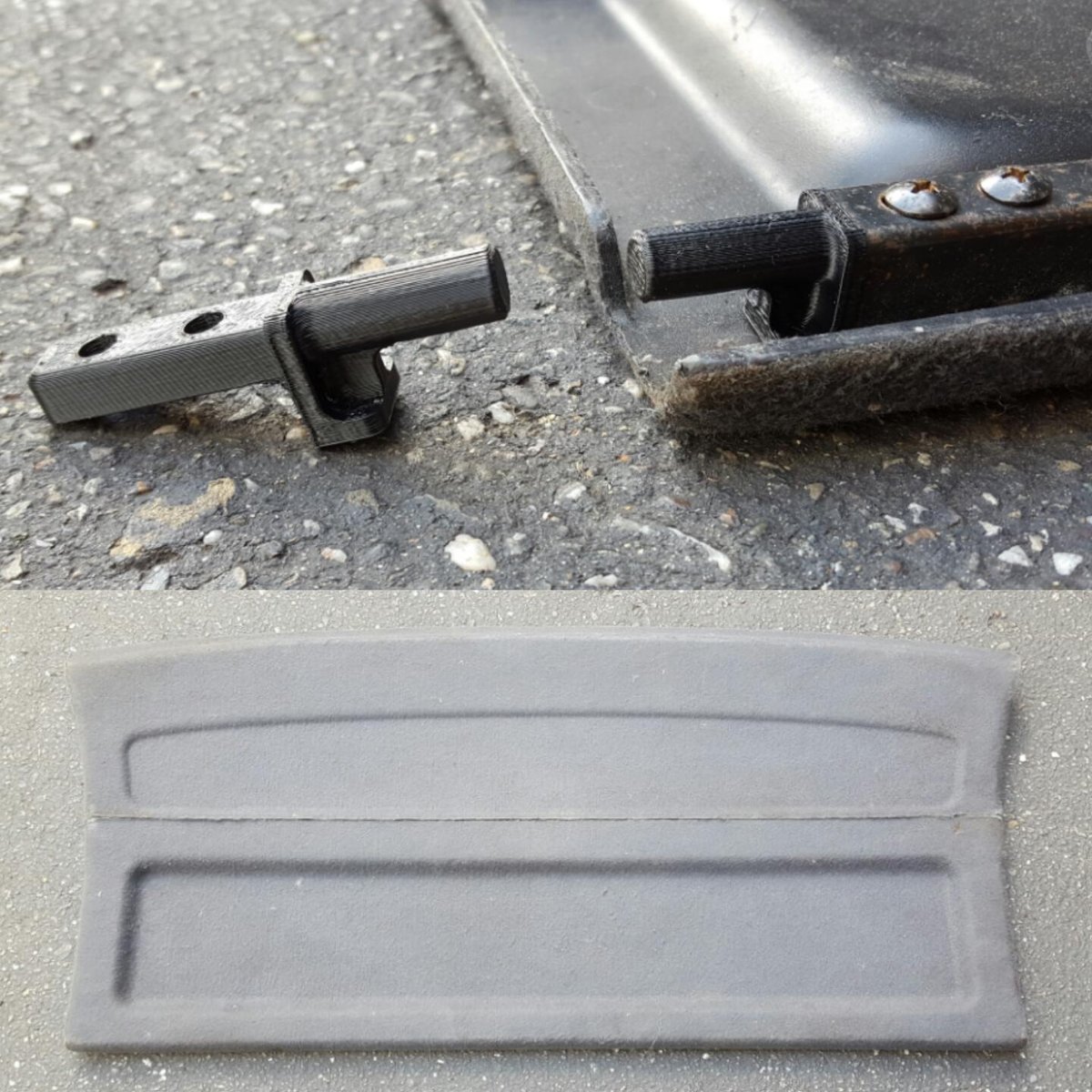 9600 Honda Civic EK Hatchback Cargo Cover Brackets (Hatch Privacy