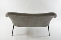 Image 4 of Banquette coquille gris noir
