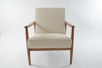 Image 3 of Fauteuil beige chiné