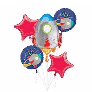 Image of Birthday Blast Balloon Bunch