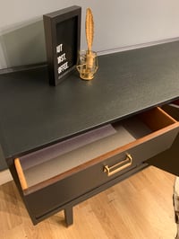 Image 5 of 7ft Black G plan sideboard 