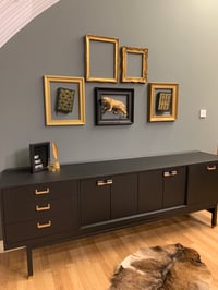 Image 4 of 7ft Black G plan sideboard 