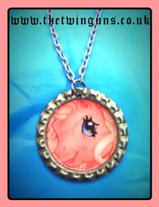 Image of Pinkie Pie Bottle Cap Necklace