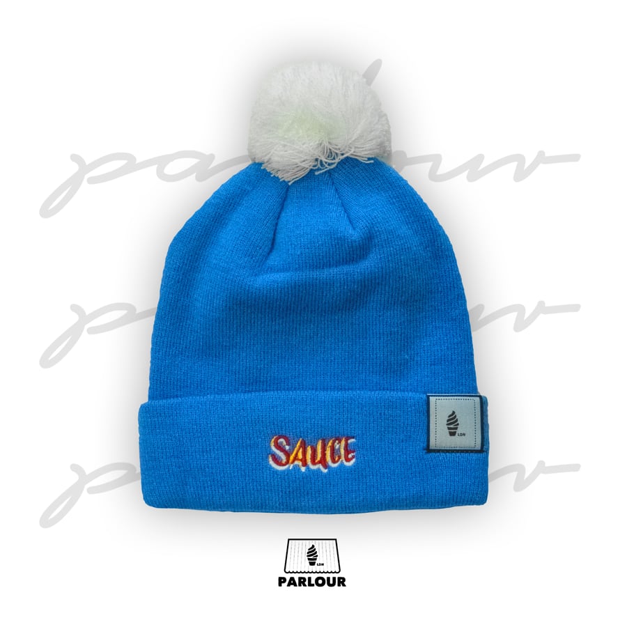 Image of Sauce Blue Beanie Hat